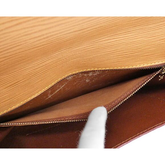 Louis Vuitton Epi Leather Biface Shoulder Bag Yellow - Picture 10 of 10